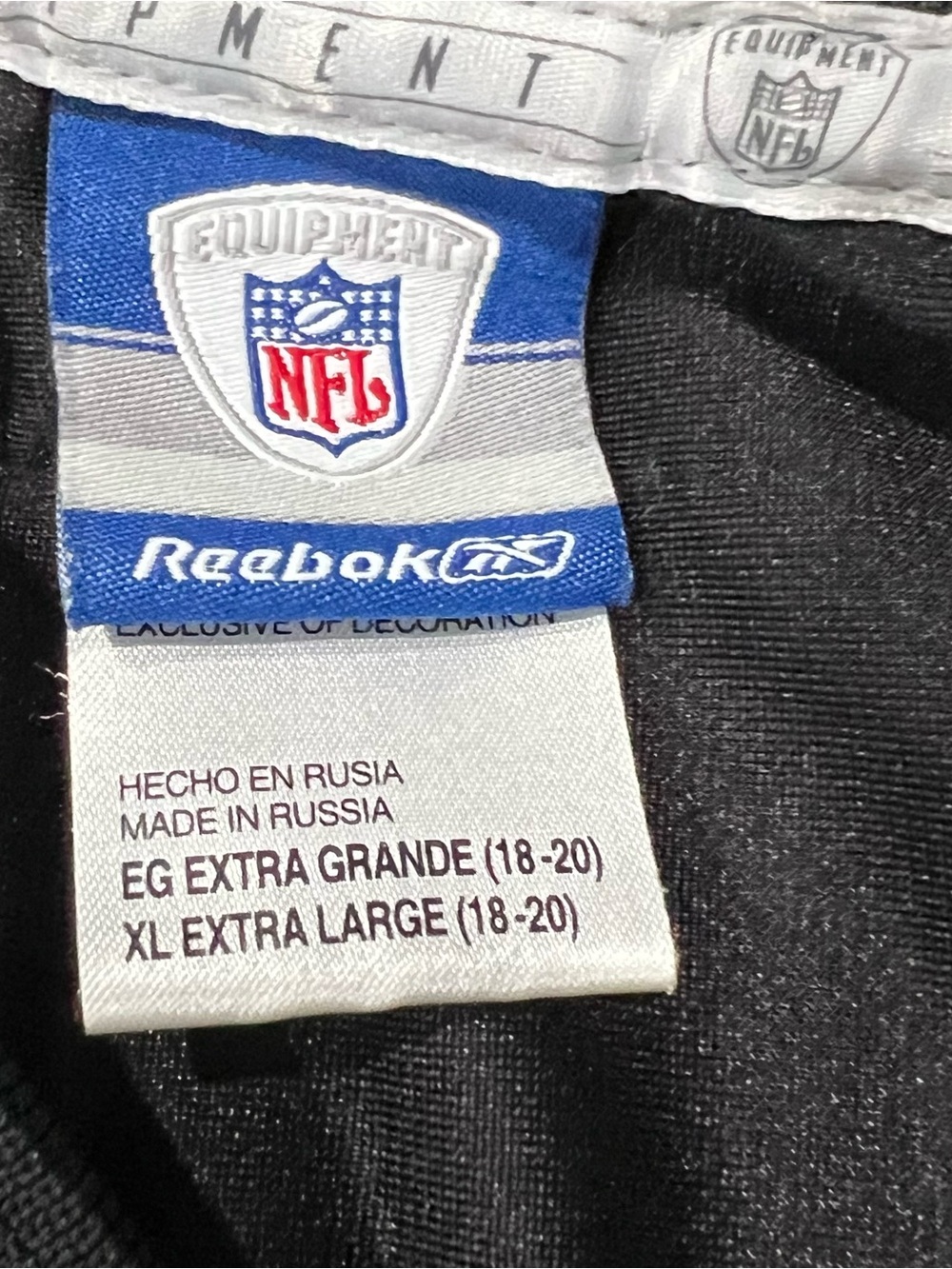 Reebok NFL Oakland Raiders Jerry Porter Football Jersey Youth XL 18 20 - Picture 9 of 11
